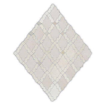 Mosaic House Moroccan tile Darj 1 White,    solid zellige, mosaic, zellij, field, pattern, glaze, classic 